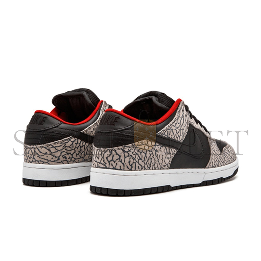 NIKE SUPREME × NIKE SB DUNK LOW BLACK CEMENT 304292-131